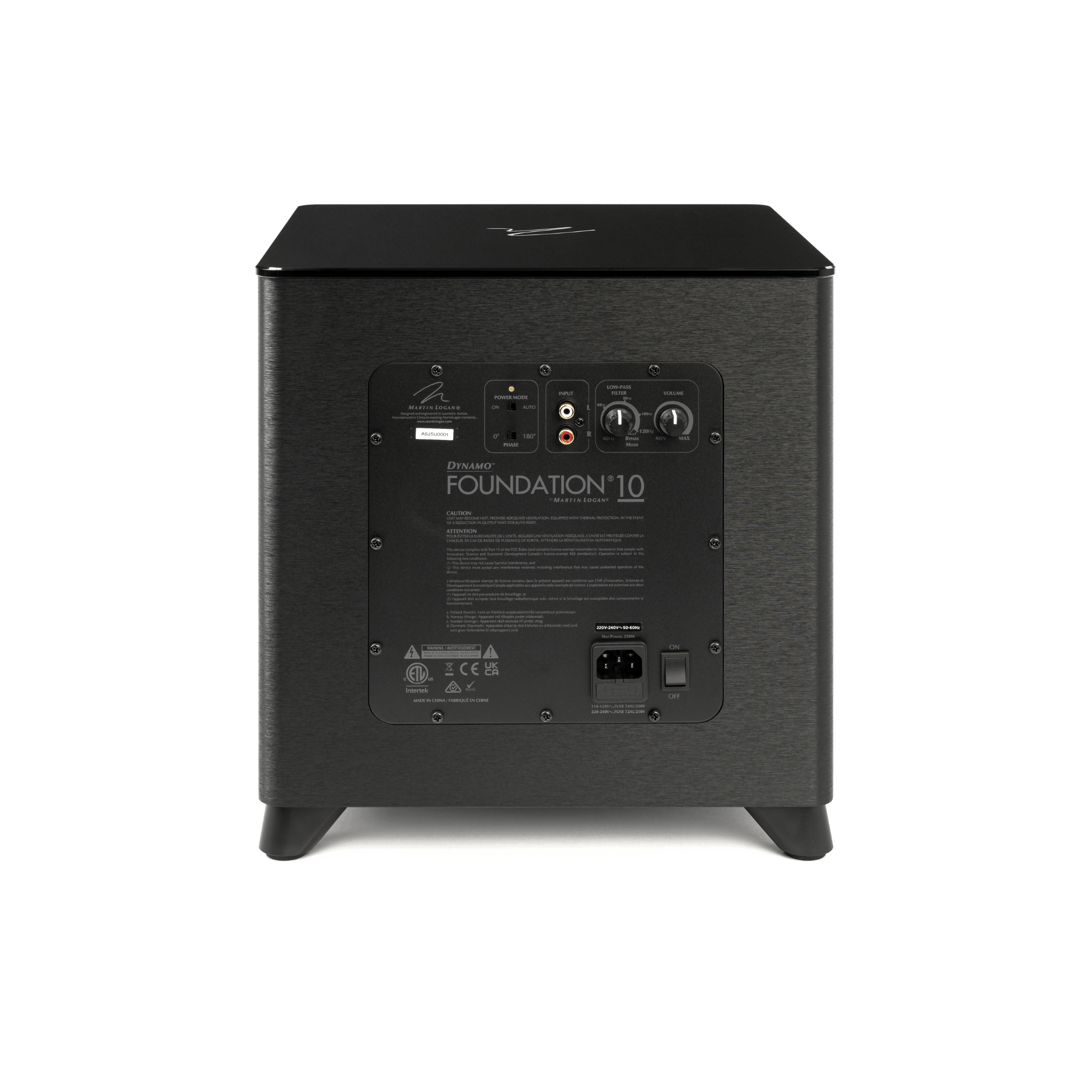 MartinLogan Dynamo Foundation 10 Subwoofer