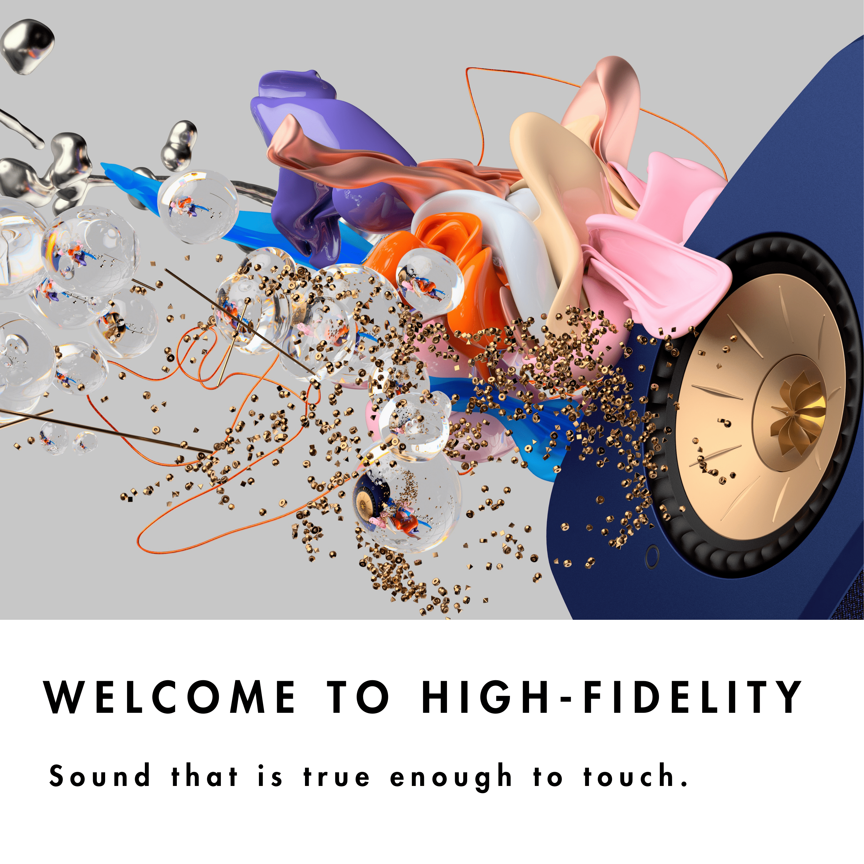 KEF LSX II Wireless HiFi Speaker (w/ P1 Desk Pad Bundle)