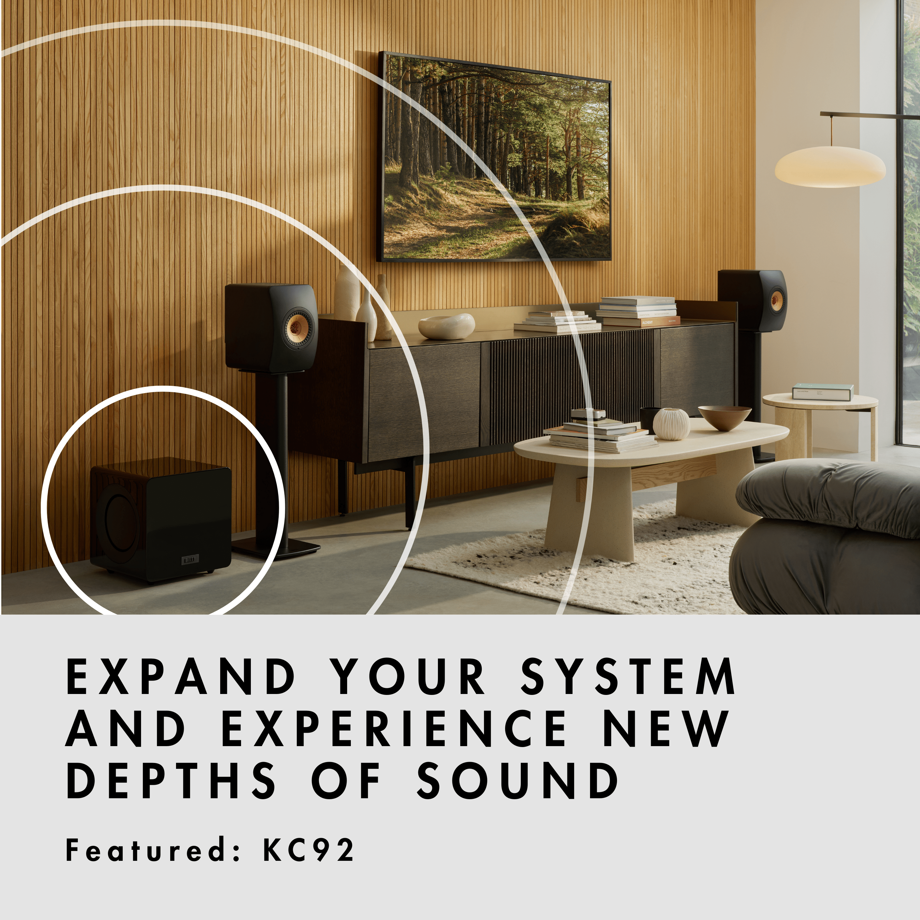 KEF LS50 Wireless II HiFi Speaker (w/ S2 Stand Bundle)