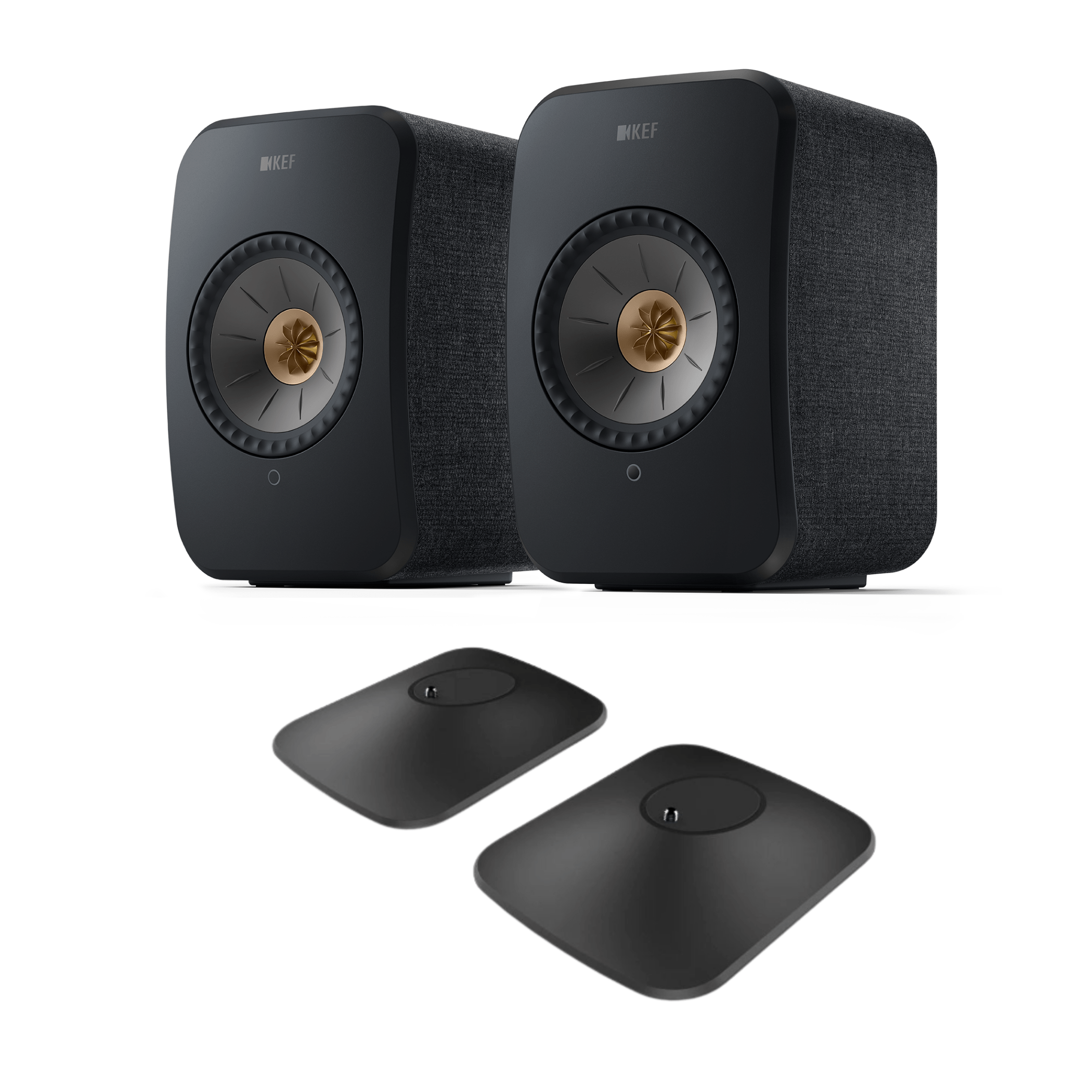 KEF LSX II Wireless HiFi Speaker (w/ Free P1 Desk Pad)