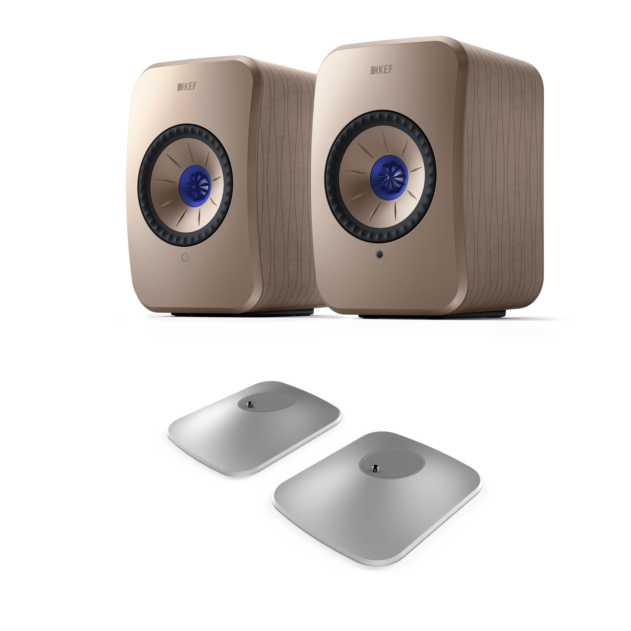 KEF LSX II Wireless HiFi Speaker (w/ Free P1 Desk Pad)