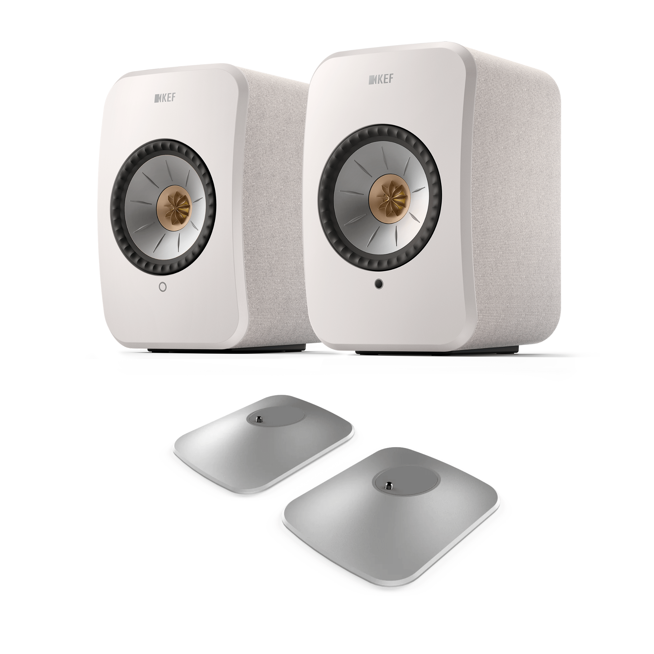 KEF LSX II Wireless HiFi Speaker (w/ P1 Desk Pad Bundle)