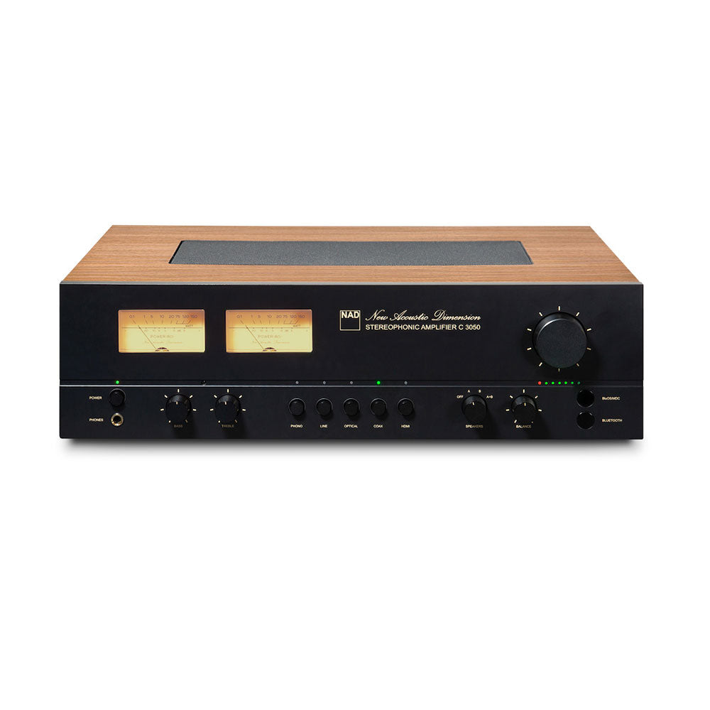 NAD C 3050 Stereophonic Amplifier with MDC2 BluOS 2i Chip (Clearance | Display)