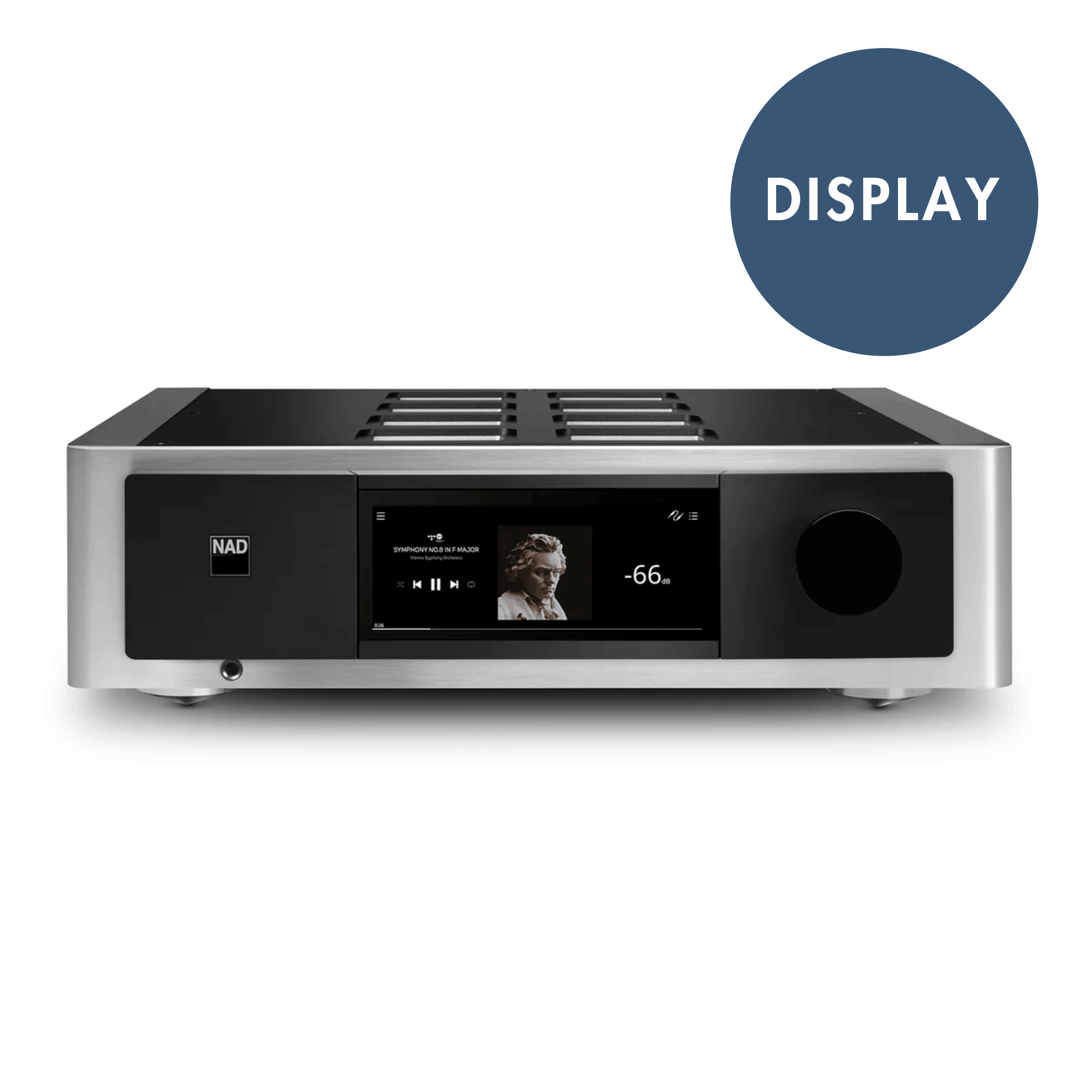 NAD M33 Streaming DAC Amplifier (Clearance | Display)