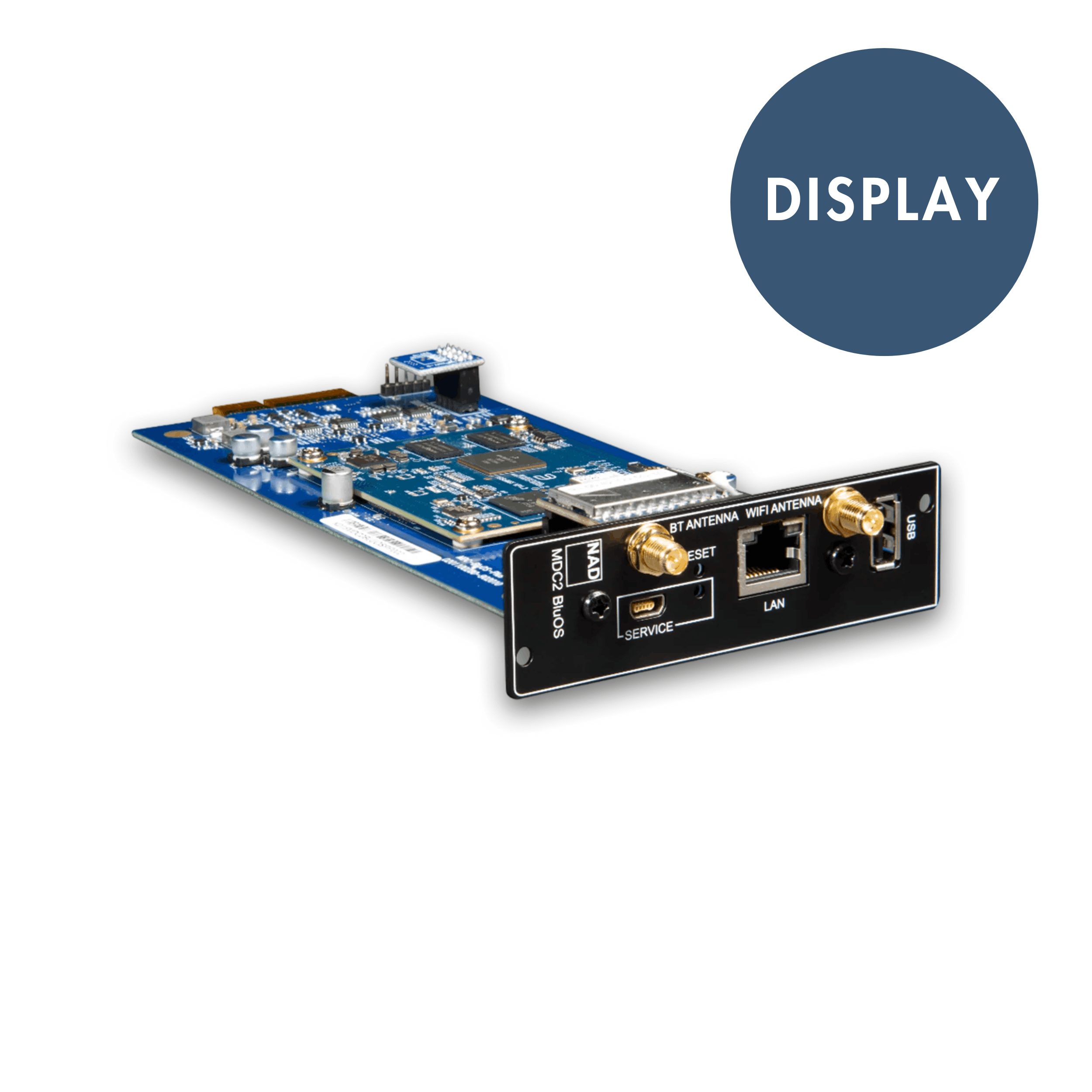 NAD C 3050 Stereophonic Amplifier with MDC2 BluOS 2i Chip (Clearance | Display)