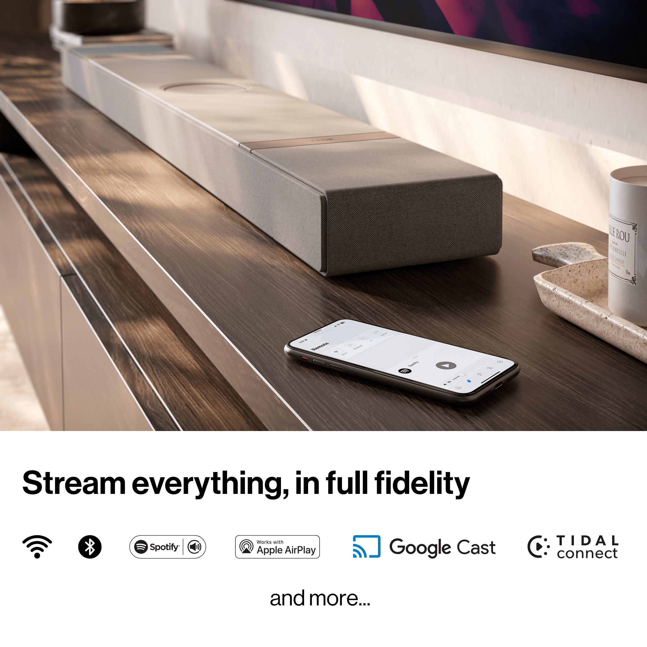 KEF XIO Soundbar with KC62 Subwoofer Bundle