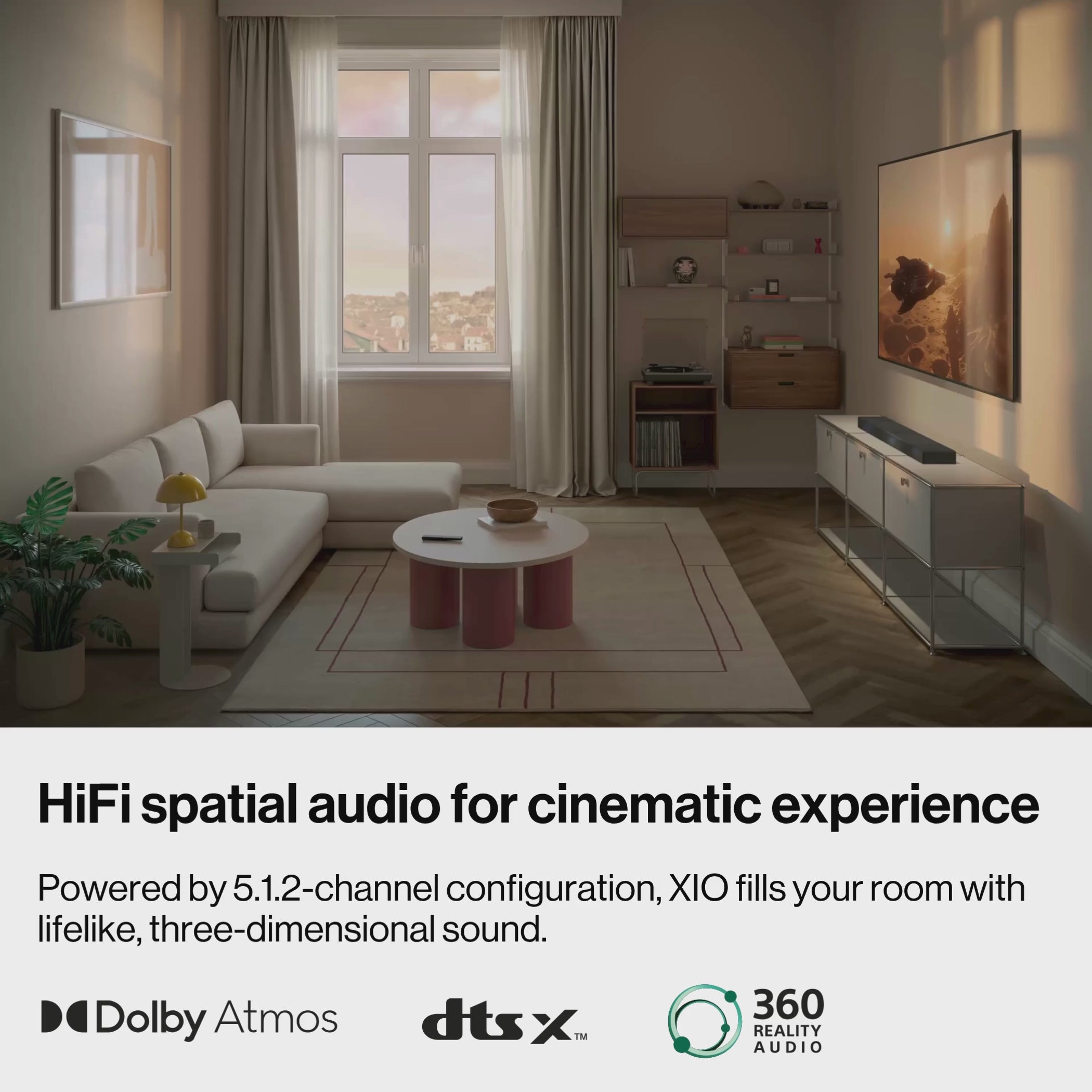 KEF XIO Soundbar