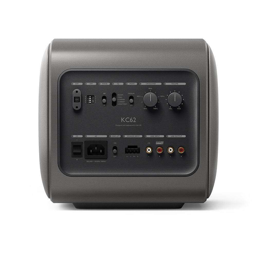 KEF KC62 Subwoofer (w/ KW1 or KW2 Adaptor Kit Bundle)