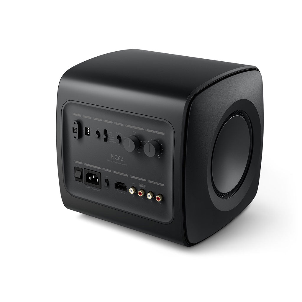 KEF KC62 Subwoofer & AudioQuest Cable Bundle