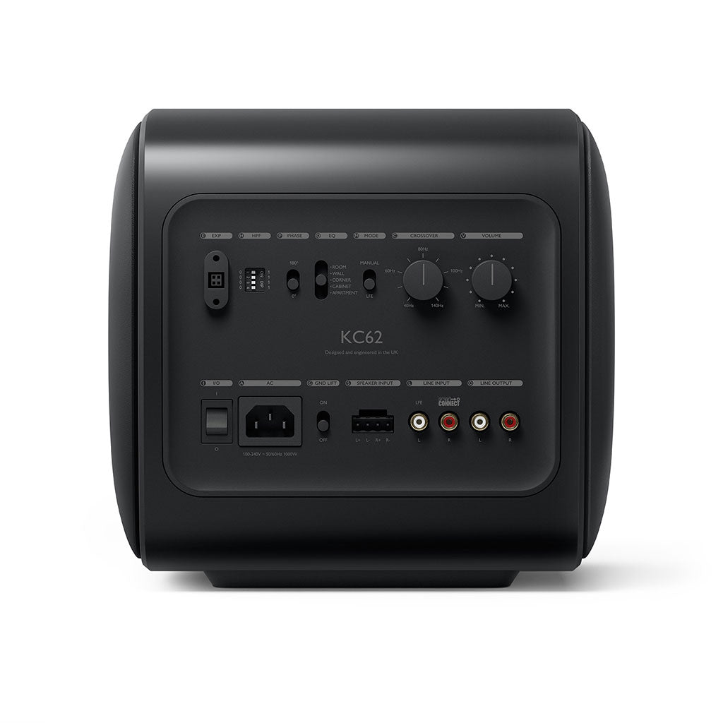 KEF KC62 Subwoofer & AudioQuest Cable Bundle