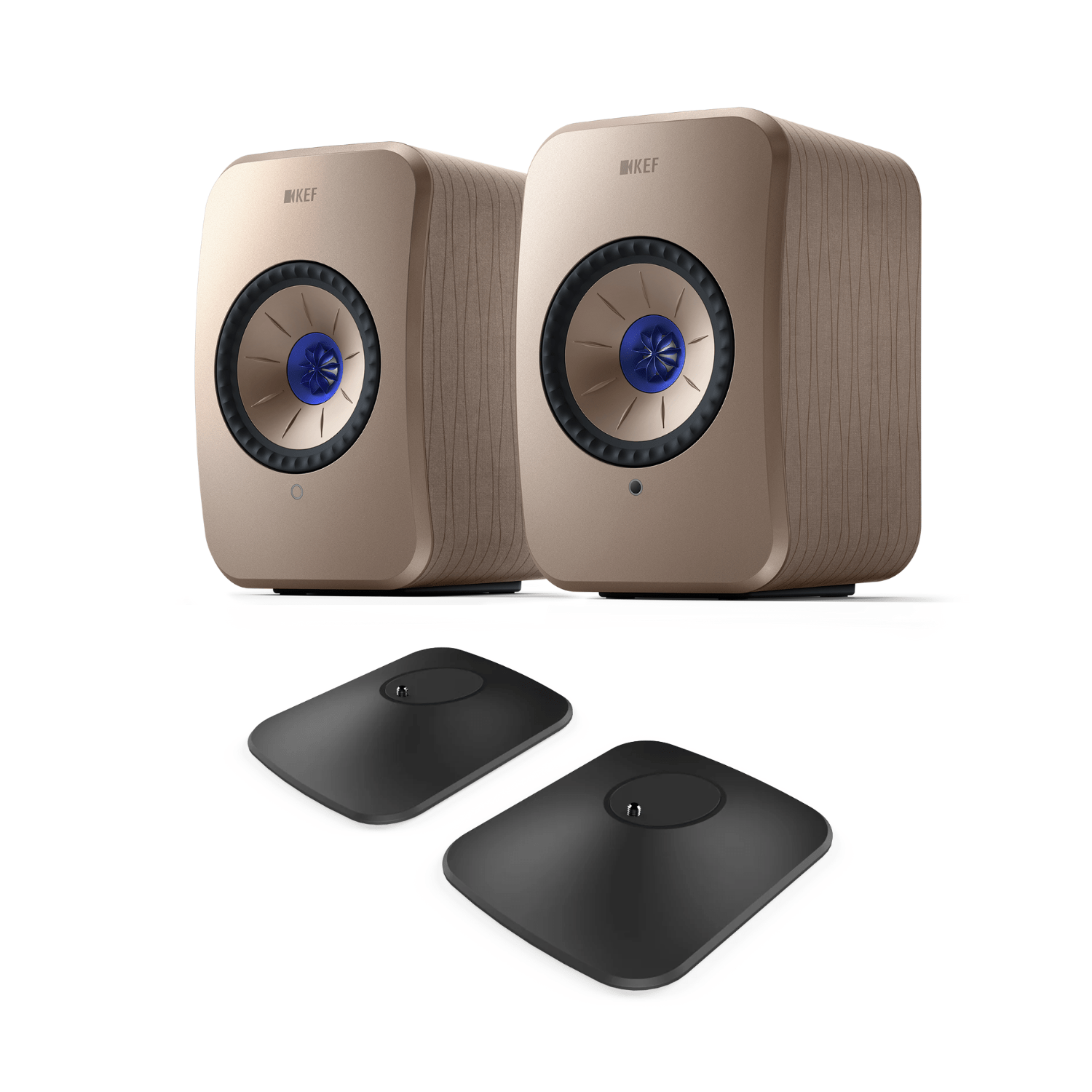 KEF LSX II & P1 Desk Pad Bundle