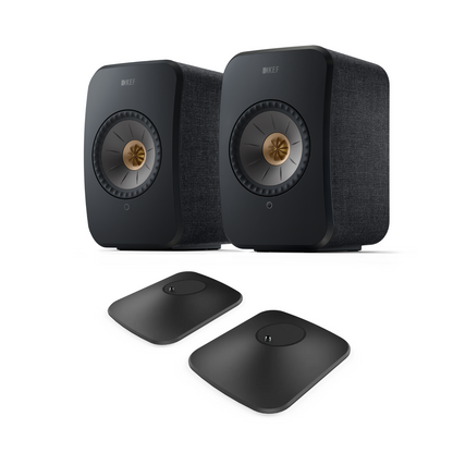 KEF LSX II & P1 Desk Pad Bundle