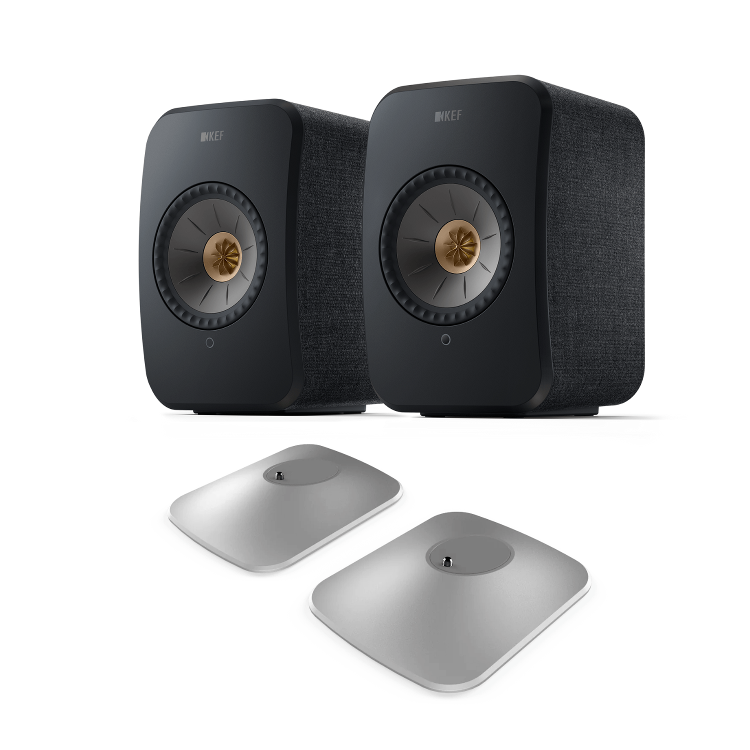 KEF LSX II & P1 Desk Pad Bundle