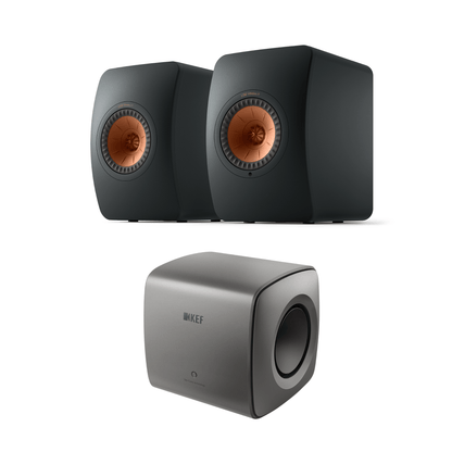 KEF LS50 Wireless II HiFi Speaker + KC62 Subwoofer Bundle | Preorder