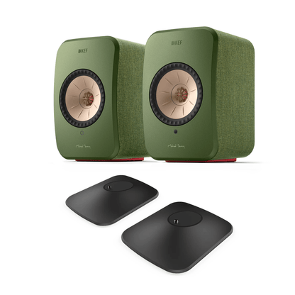 KEF LSX II & P1 Desk Pad Bundle