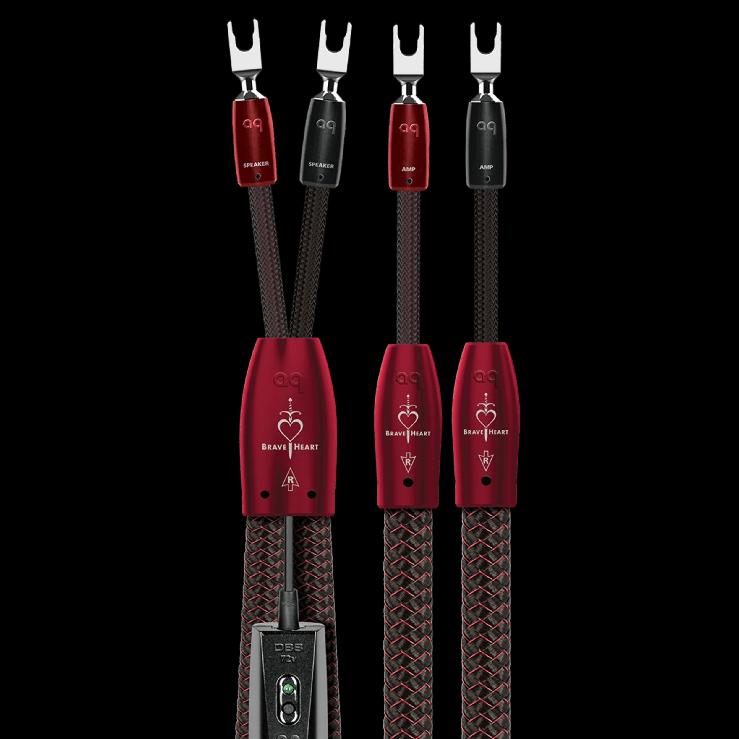 AudioQuest Brave Heart Full-Range Speaker Cable
