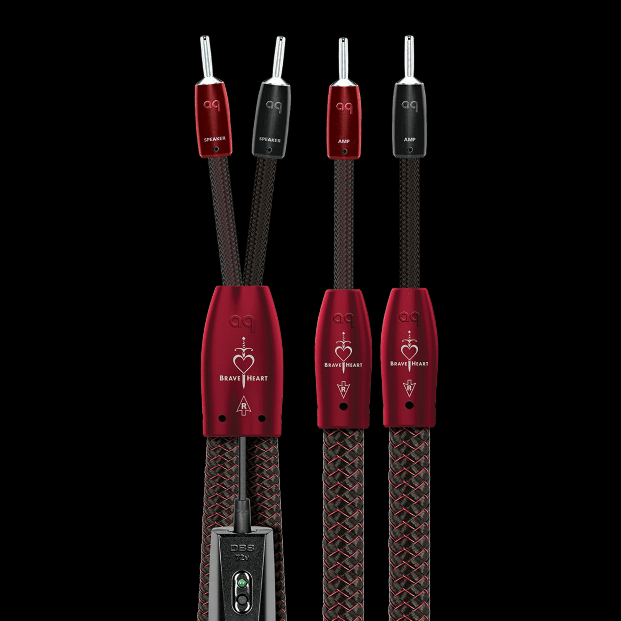 AudioQuest Brave Heart Full-Range Speaker Cable