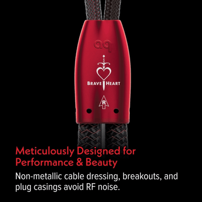 AudioQuest Brave Heart Full-Range Speaker Cable