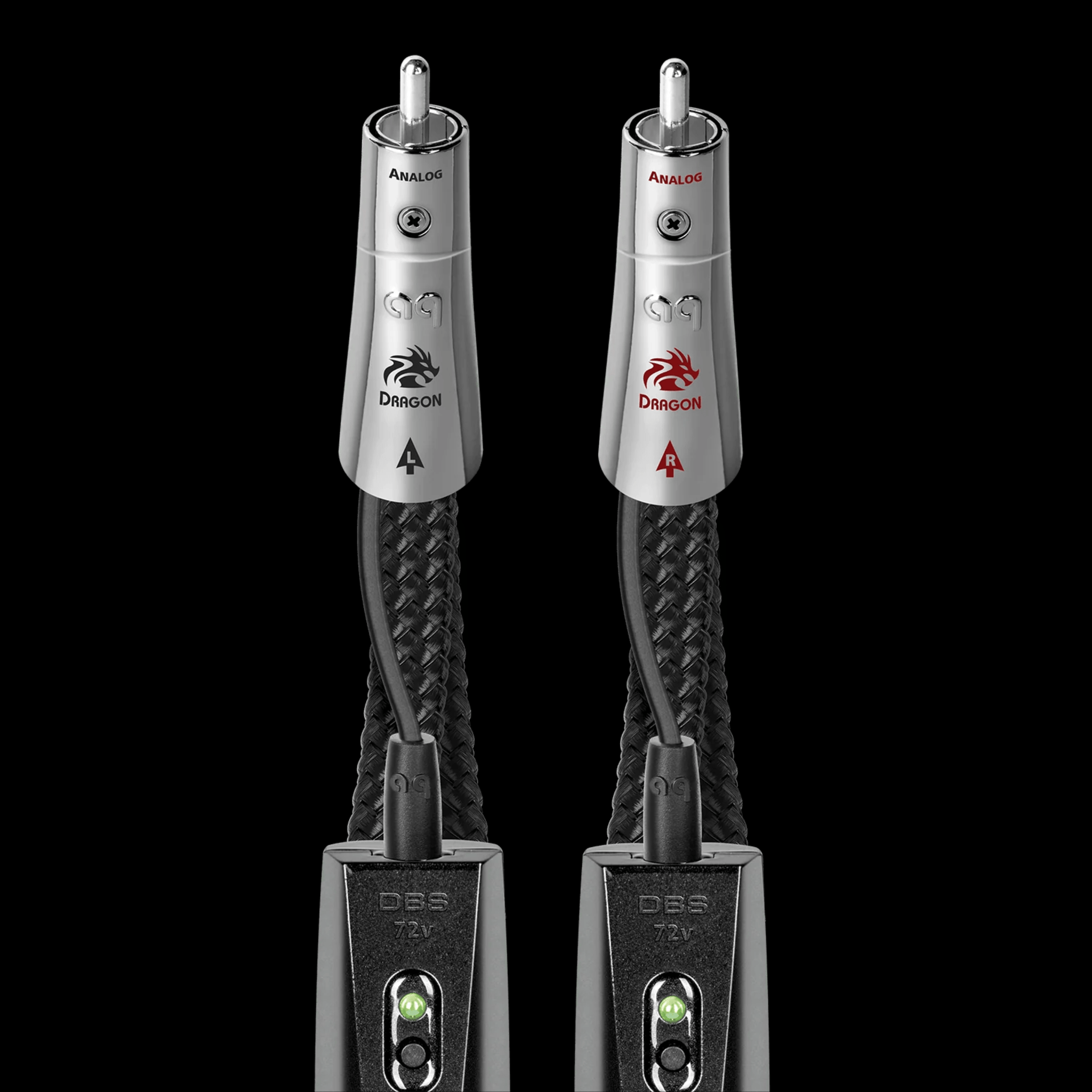 (未使用･未開封品)　RCA ah202dr 3.5?MMステレオヘッドホンy-adapter wyeba8q AudioQuest Dragon Analogue Interconnect RCA/XLR Cable | AudioQuest
