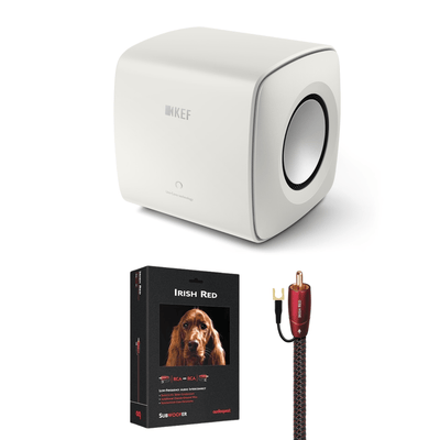 KEF KC62 Subwoofer & AudioQuest Cable Bundle