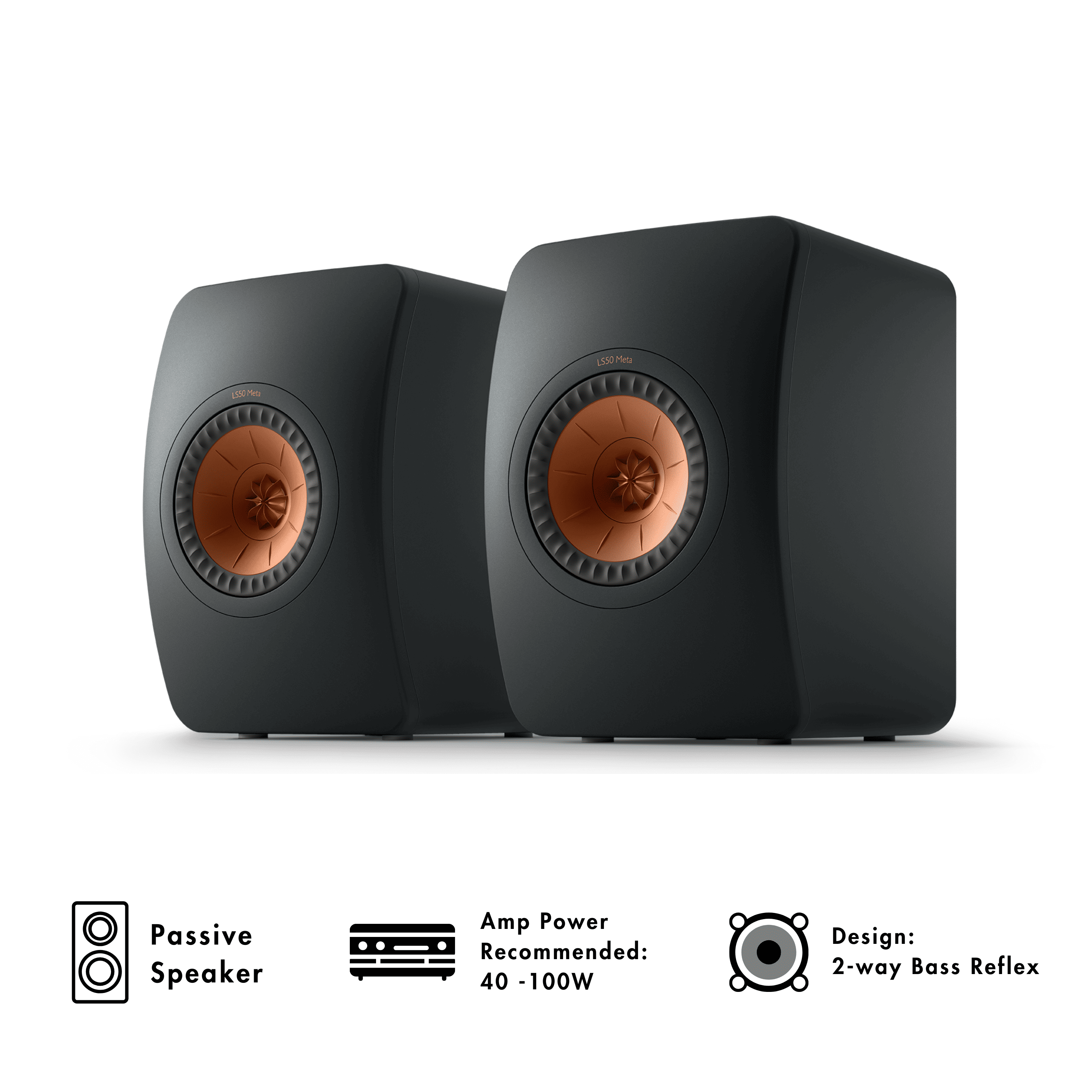 KEF LS50 Meta Bookshelf Loudspeaker