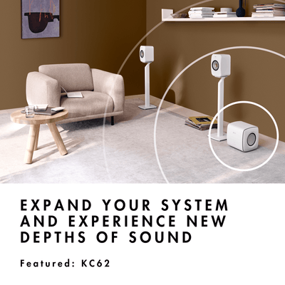 KEF LSX II Wireless HiFi Speaker (w/ Free P1 Desk Pad)