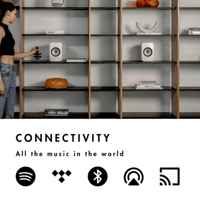 KEF LSX II Wireless HiFi Speaker (w/ Free P1 Desk Pad)