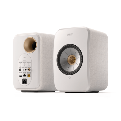 KEF LSX II Wireless HiFi Speaker (w/ P1 Desk Pad Bundle)