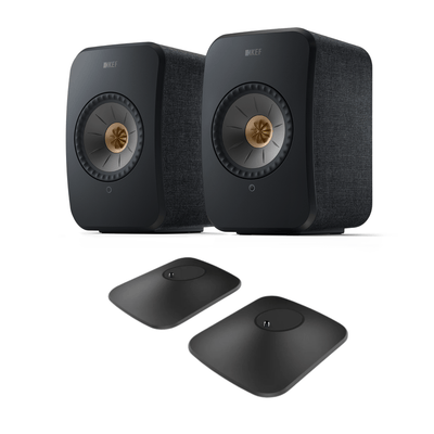 KEF LSX II Wireless HiFi Speaker (w/ Free P1 Desk Pad)