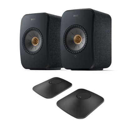 KEF LSX II Wireless HiFi Speaker (w/ P1 Desk Pad Bundle)