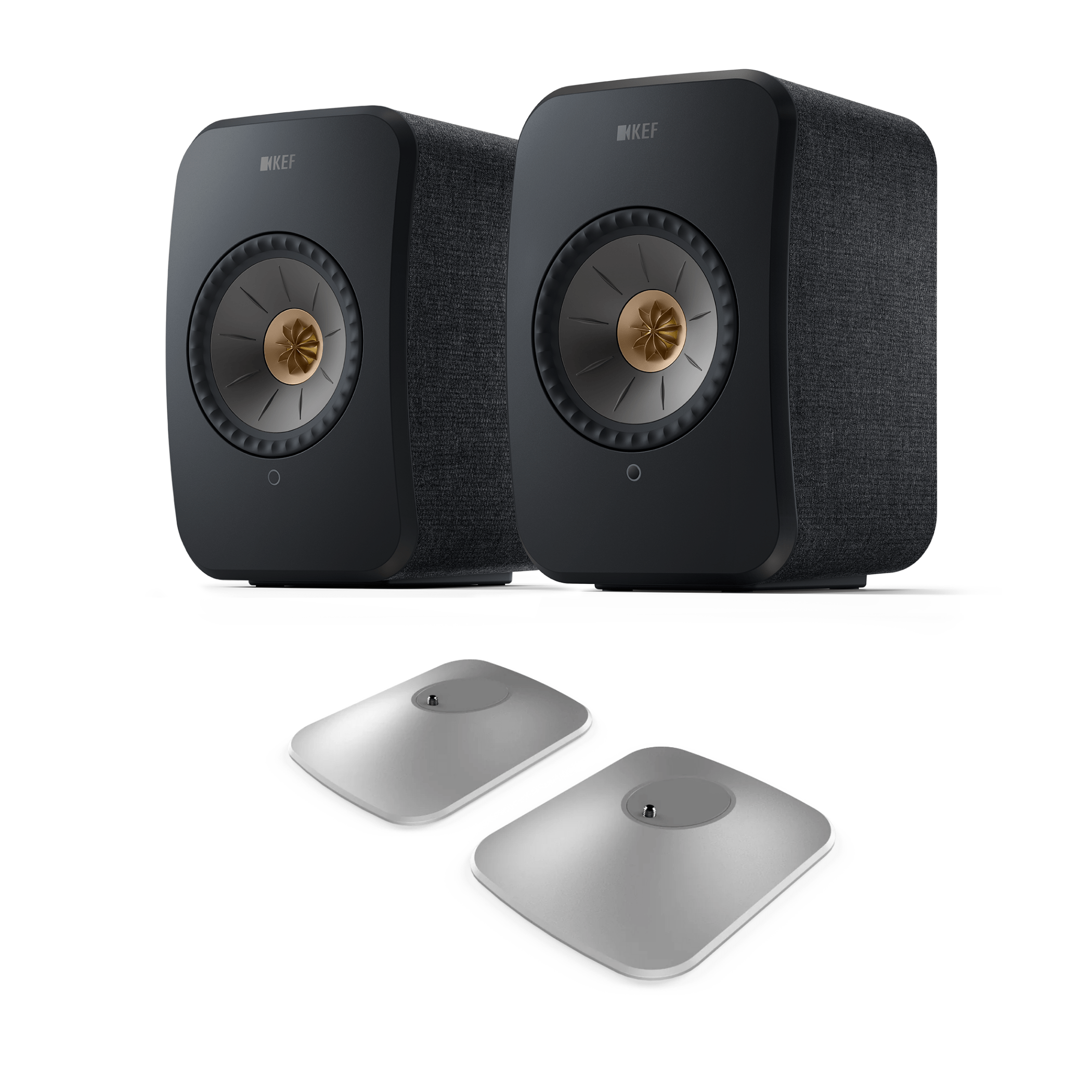 KEF LSX II Wireless HiFi Speaker (w/ P1 Desk Pad Bundle)