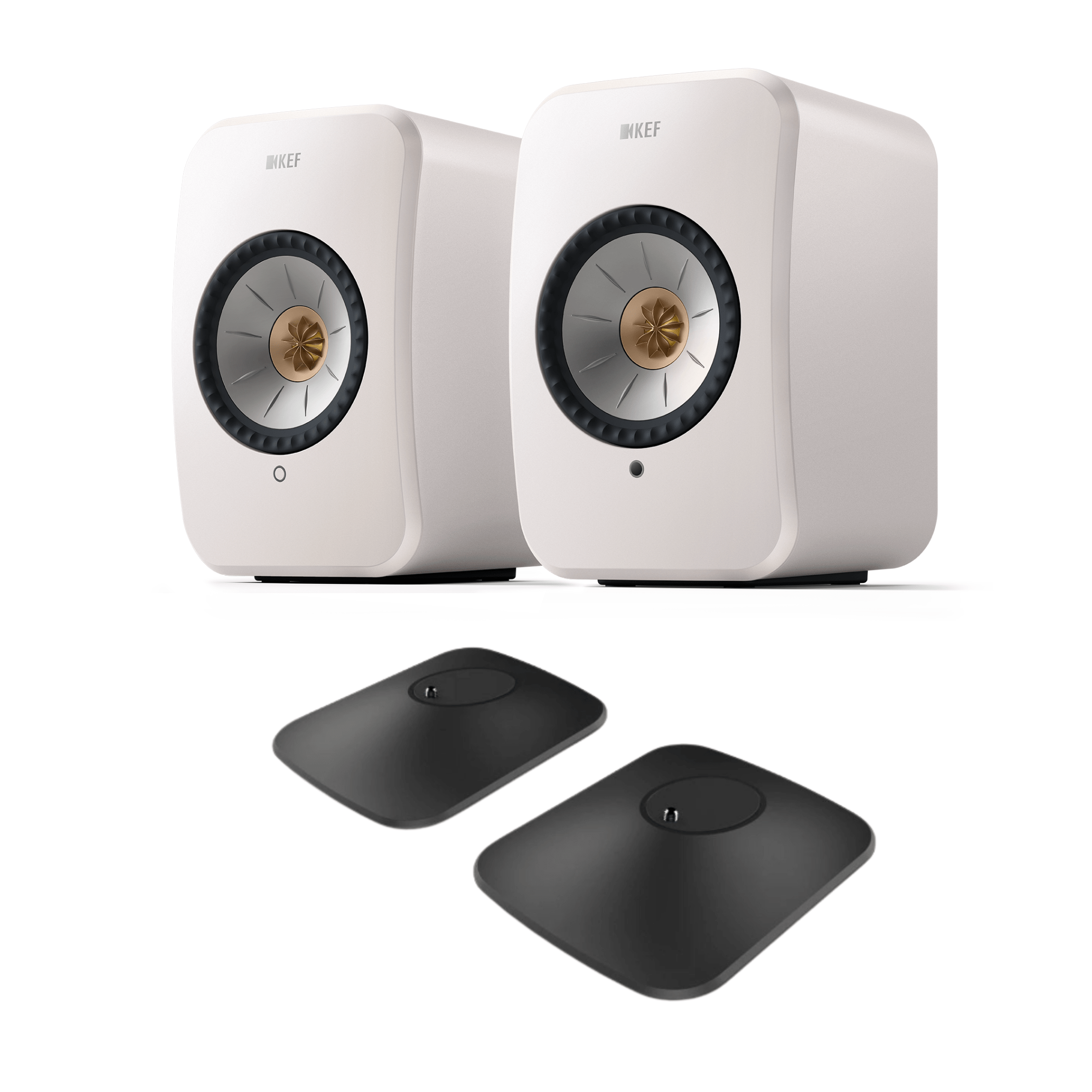 KEF LSX II Wireless HiFi Speaker (w/ P1 Desk Pad Bundle)