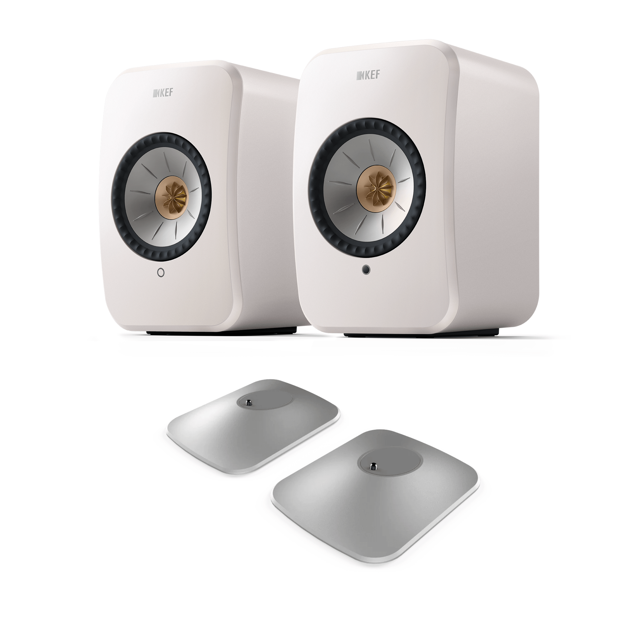 KEF LSX II Wireless HiFi Speaker (w/ P1 Desk Pad Bundle)