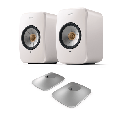KEF LSX II Wireless HiFi Speaker (w/ P1 Desk Pad Bundle)
