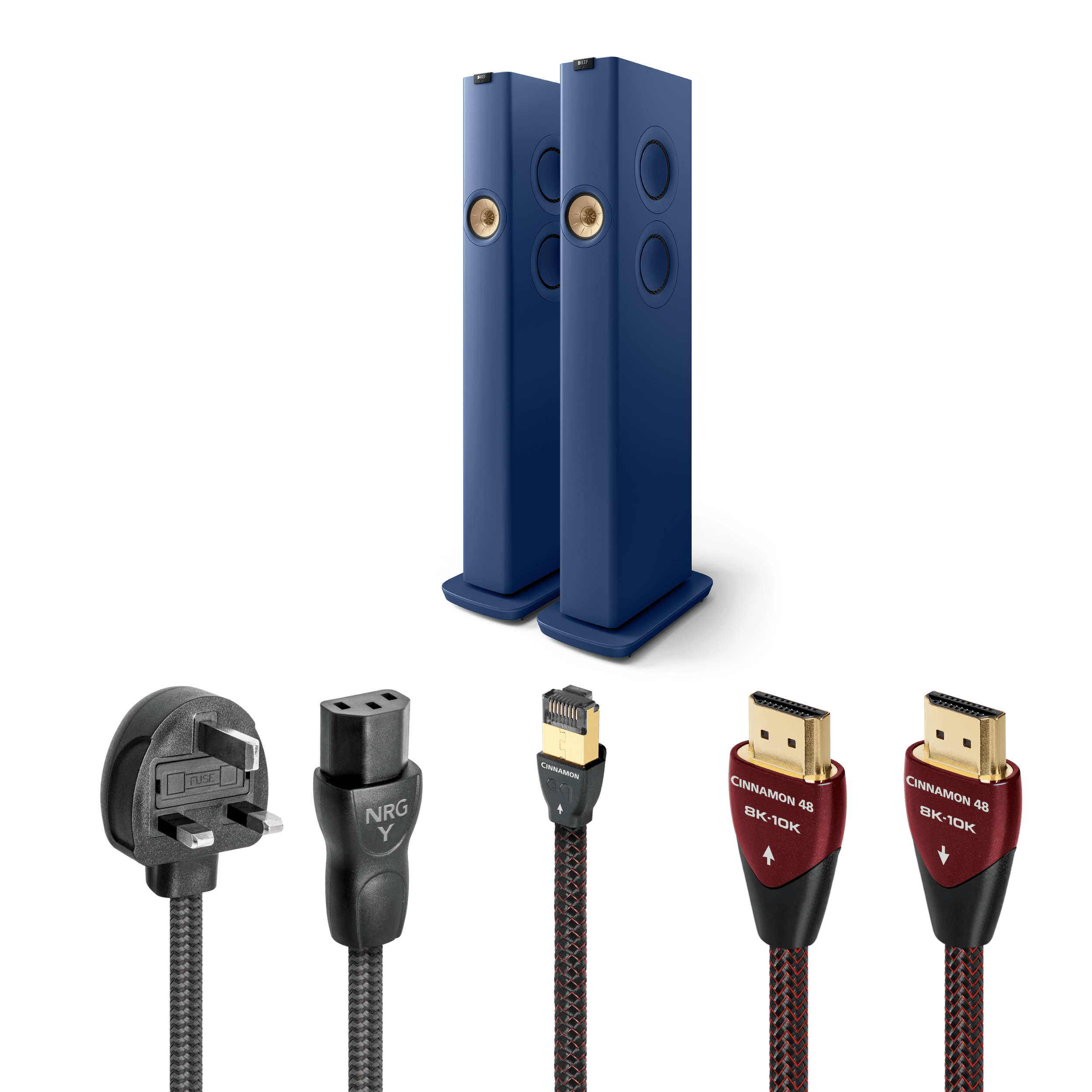 KEF LS60W & AudioQuest Cable Bundle