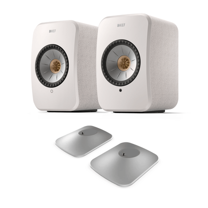 KEF LSX II Wireless HiFi Speaker (w/ P1 Desk Pad Bundle)