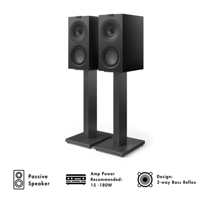 KEF Q Concerto Meta (w/ SQ1 Floor Stands Bundle)