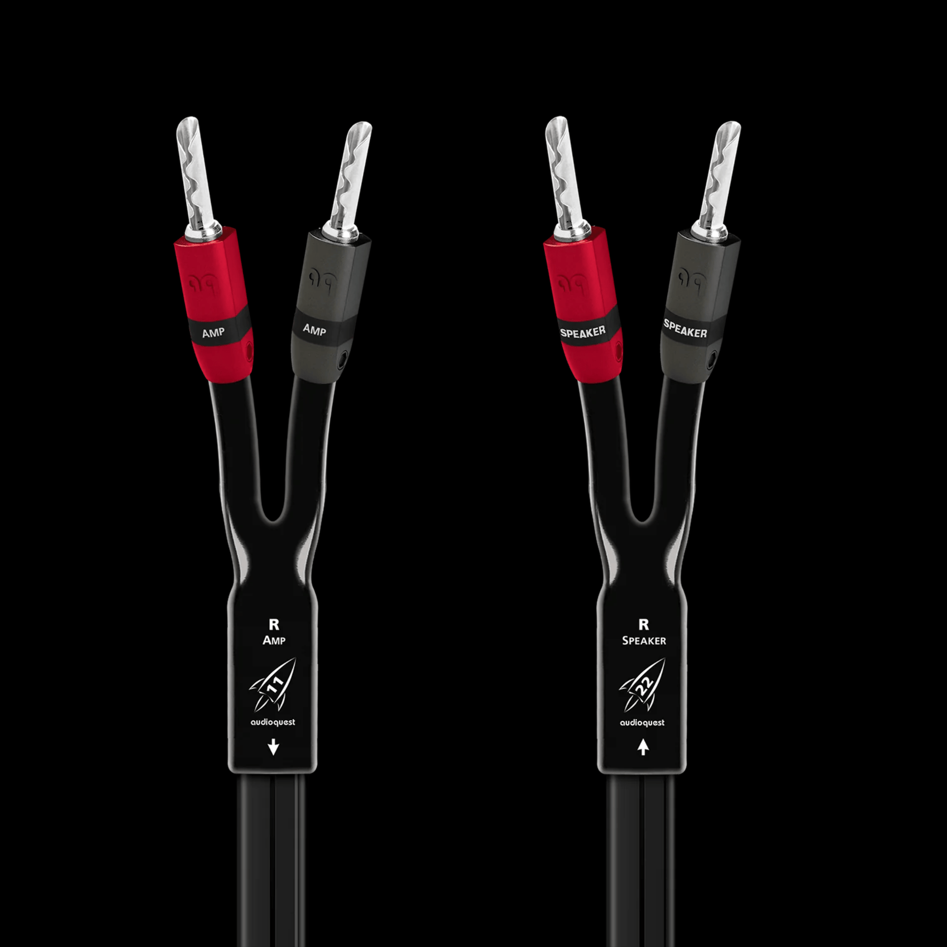ケーブル・シールド audioquest rocket 11 AudioQuest Rocket 11 Speaker Cable (Pair) | Bloom Audio