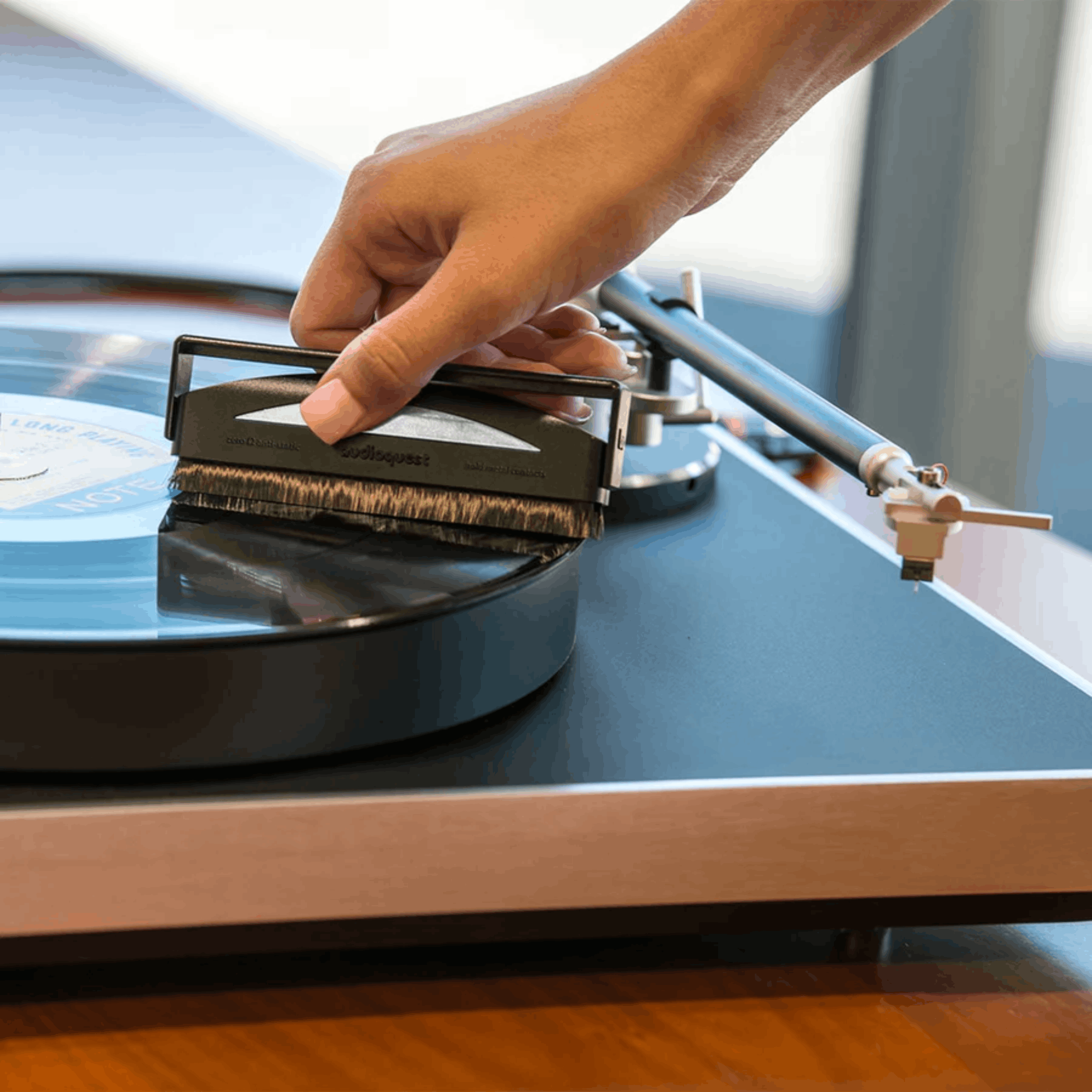 AudioQuest Silver Anti-Static Record Brush