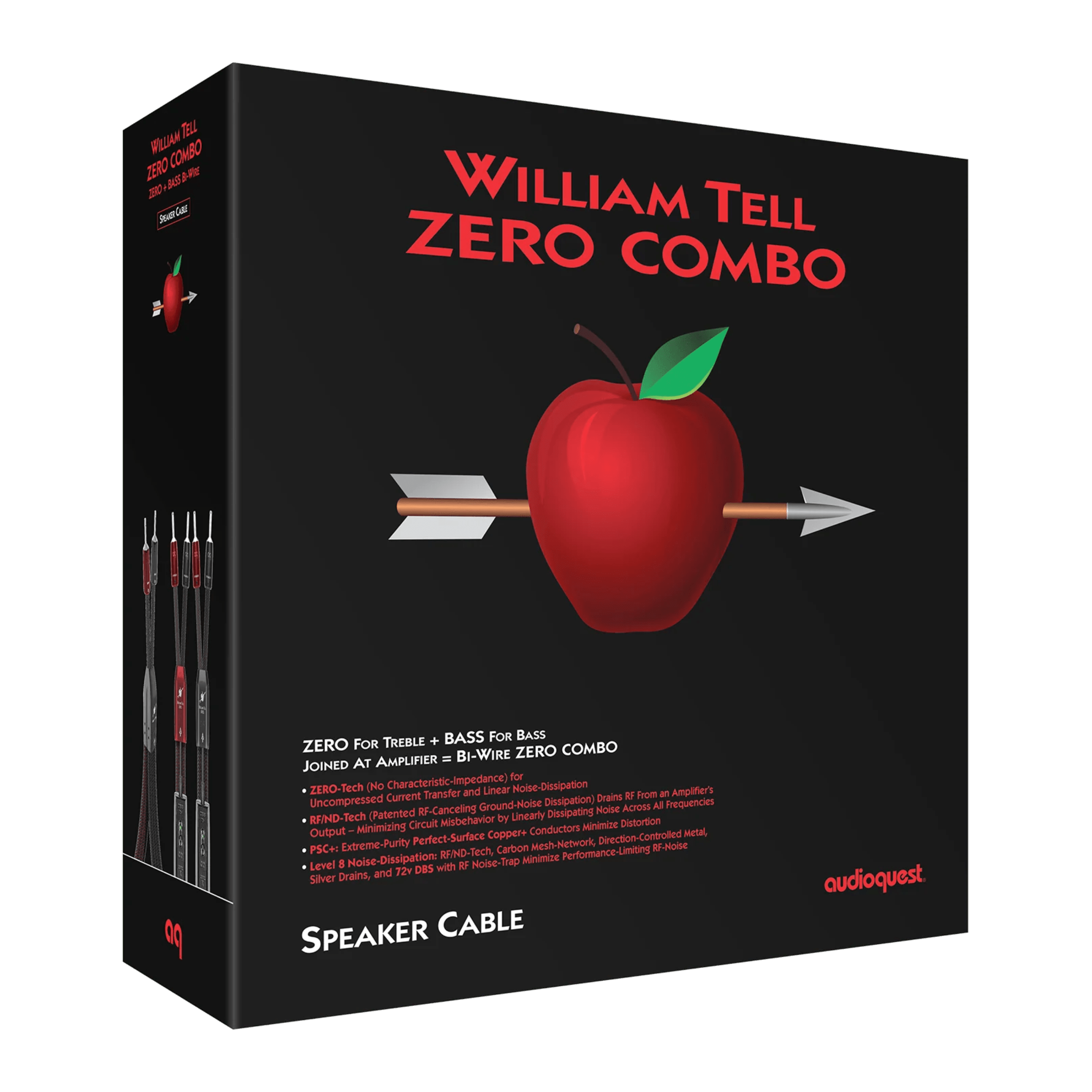 AudioQuest William Tell ZERO BiWire COMBO