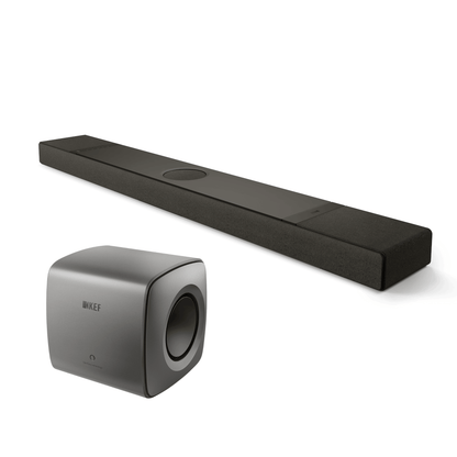 KEF XIO Soundbar with KC62 Subwoofer Bundle