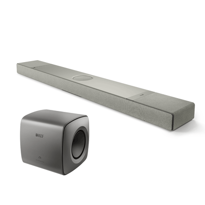 KEF XIO Soundbar with KC62 Subwoofer Bundle