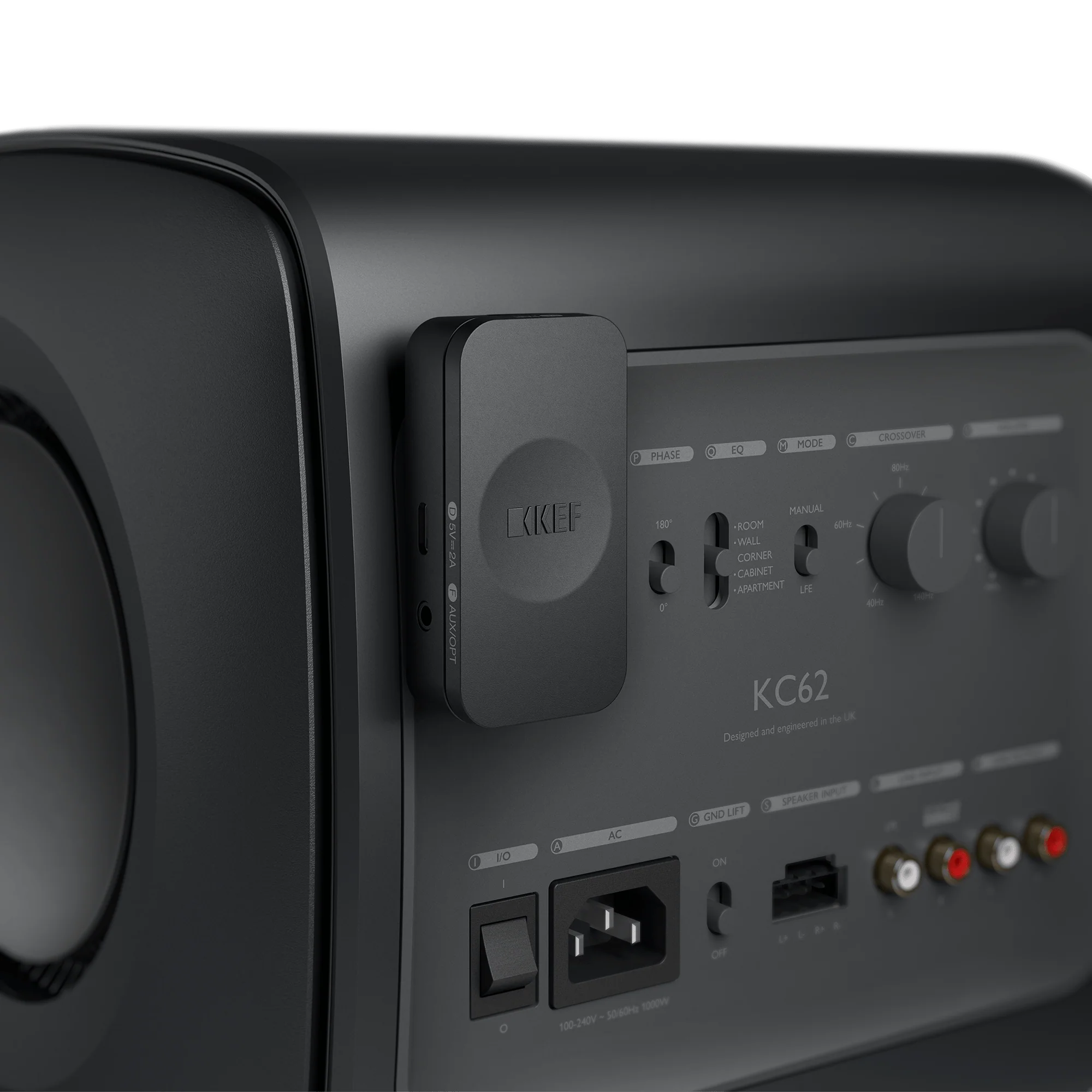 KEF KW2 RX Receiver (Wireless Subwoofer Adaptor for XIO)